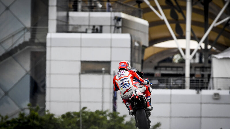 MotoGP Malesia, FP1-2: Dovizioso primo