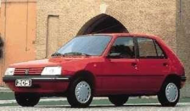 Peugeot 205 cat 5 porte Color Line 