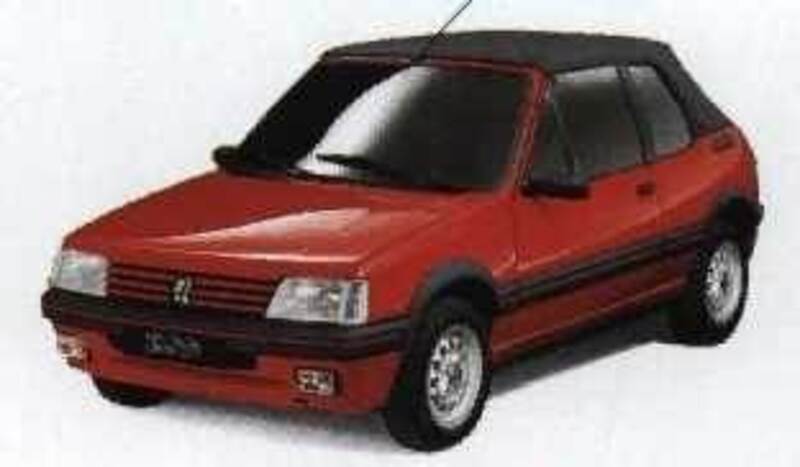 Peugeot 205 Cabrio Cabriolet CTI 