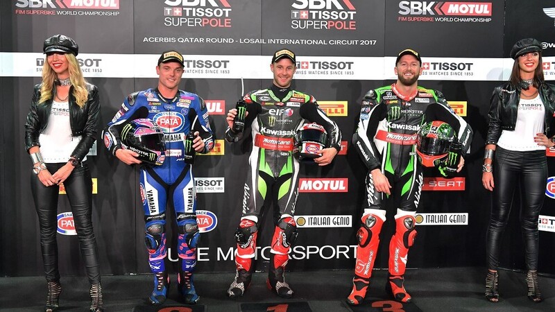 SBK 2017. Rea si aggiudica la Superpole in Qatar