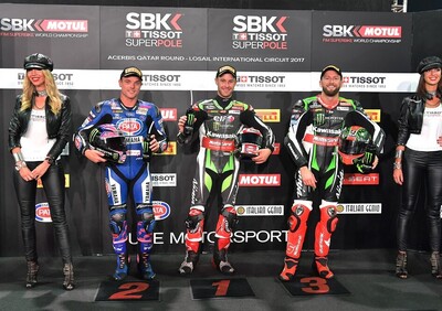 SBK 2017. Rea si aggiudica la Superpole in Qatar