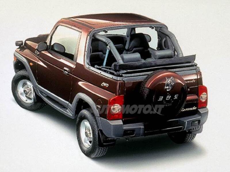 Ssangyong Korando 662 2.9 turbodiesel Soft-Top