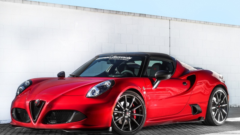 Alfa Romeo 4C by Romeo Ferraris, la prova in pista 