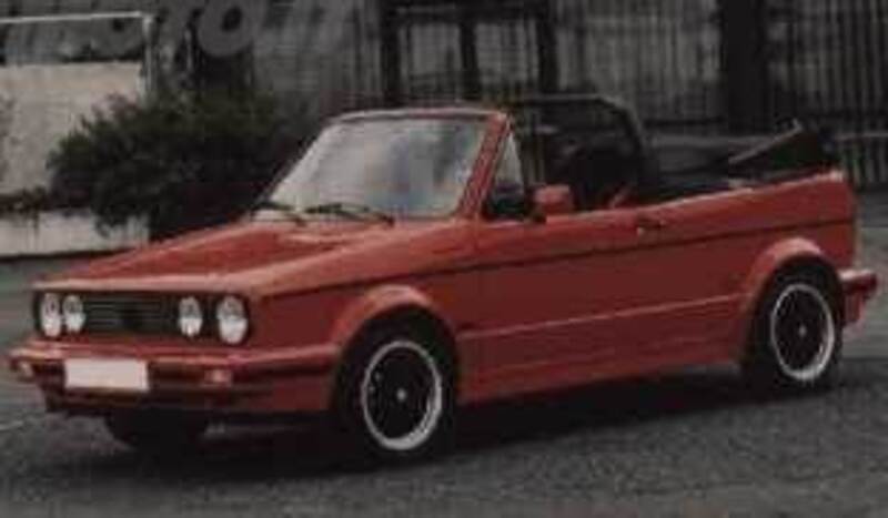 Volkswagen Golf Cabrio 1800i cat Sport