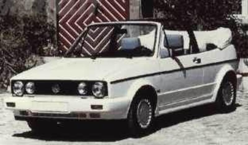 Volkswagen Golf Cabrio 1600 GL 