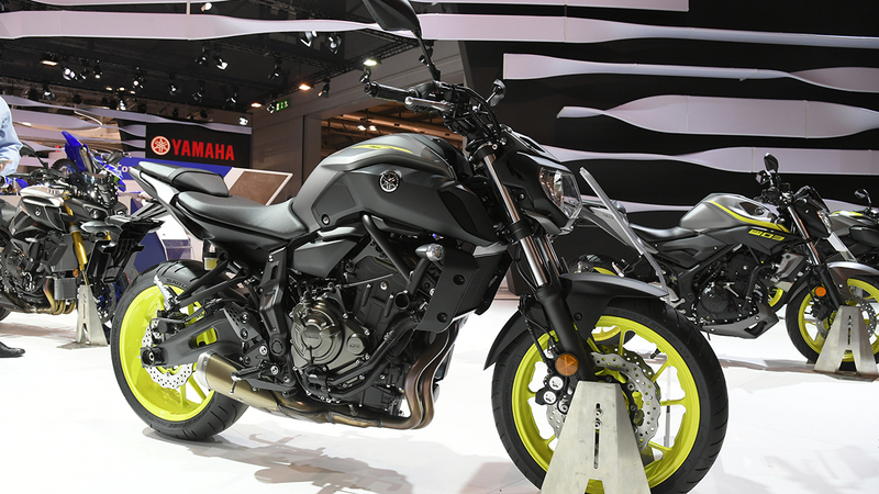 EICMA 2017: Yamaha MT-07, foto e dati [VIDEO]