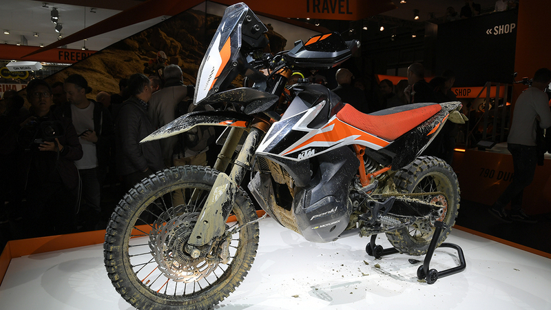 EICMA 2017: KTM 790 Adventure R concept: foto, video e dati