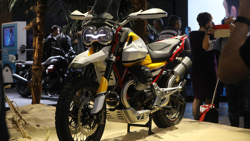 EICMA 2017: Moto Guzzi Concept V85, pensata per i lunghi viaggi