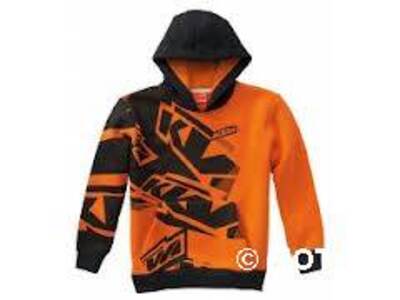 FELPA BIMBO Ktm KIDS FRAGMENTED HOODIE