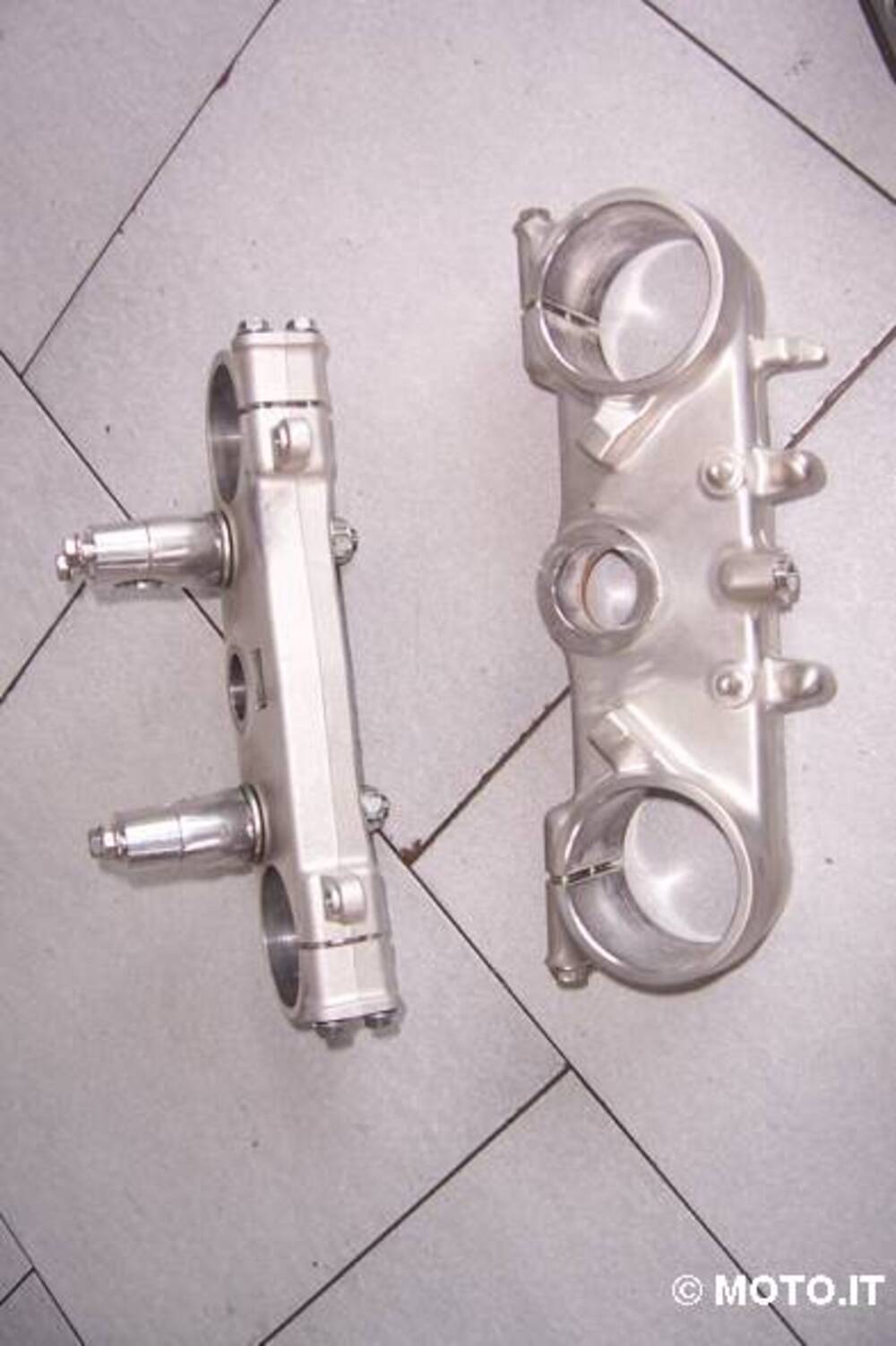 piastre sterzo honda CRF cross originali 2010 (2)