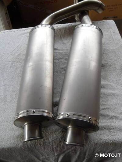 COPPIA TERMINALI Leovince TITANIO 50