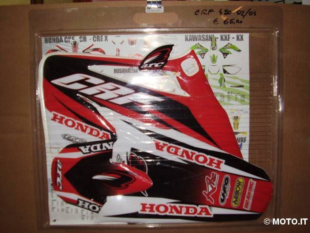 grafiche adesive Honda CRF 450 02