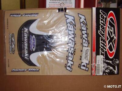 grafiche adesive Kawasaki KX