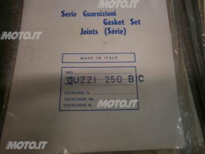KIT GUARNIZIONI Moto Guzzi GUARNIZIONI MOTORE 250 BICILINDRICO