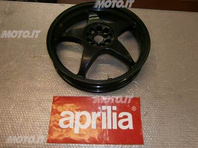 RUOTA Aprilia CERCHIO POSTERIORE AF1 125 1991/92 NERO