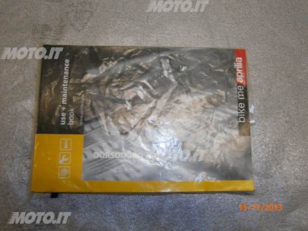 LIBRETTO USO E MANUTENZIONE ITALIANO Aprilia LIBRETTO DORSODURO 750 USO MANUTENZIONE