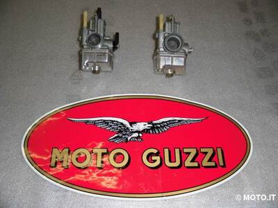 COPPIA CARBURATORI 250 TS Moto Guzzi COPPIA CARBURATORI 250 TS