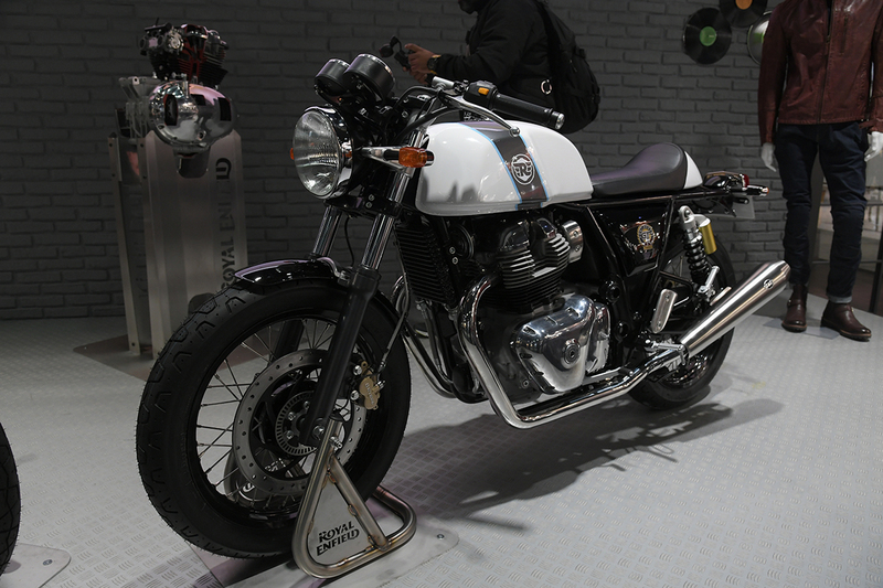 EICMA 2017. Royal Enfield Interceptor INT 650 - Continental GT 650