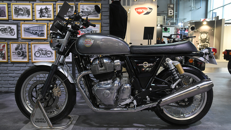 EICMA 2017. Royal Enfield Interceptor INT 650 - Continental GT 650