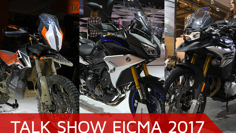 Talk show Eicma 2017: Maxi Enduro, Crossover e Adventure 2018