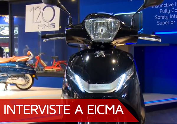 Costantino Sambuy a EICMA 2017. “Peugeot è la più antica ed è proiettata nel futuro”