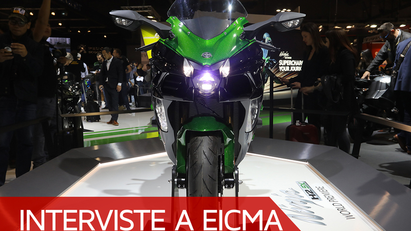 Kawasaki a EICMA 2017. Le novit&agrave; e Giovanni Poli