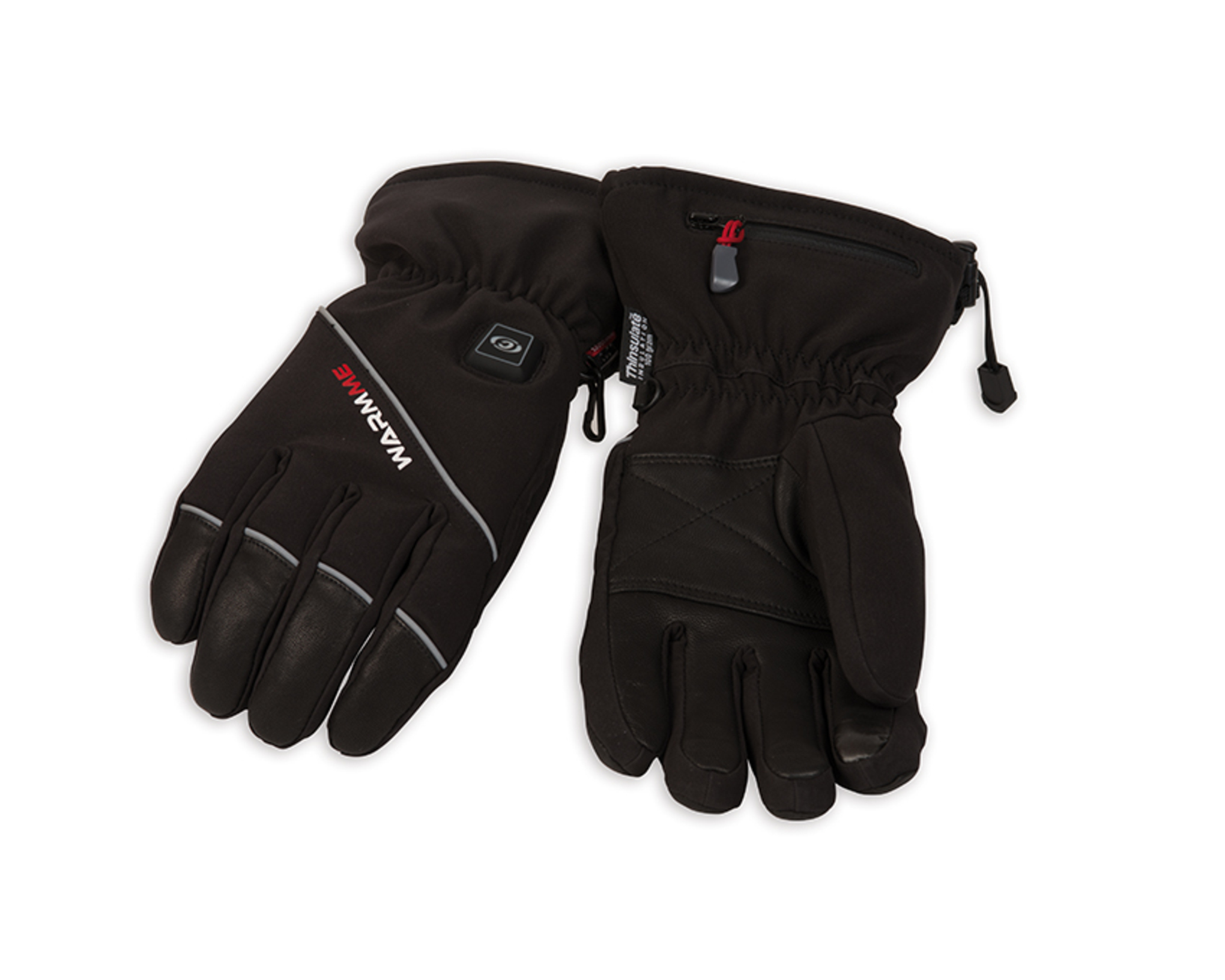 eventek Guanti Riscaldati per Uomo Donna,Guanti Riscaldati Moto con 7.4V 3200MAh*2 a Batteria,Guanti Riscaldanti Invernali Touchscreen Impermeabile per Moto,Ciclismo,Escursionismo,Sci