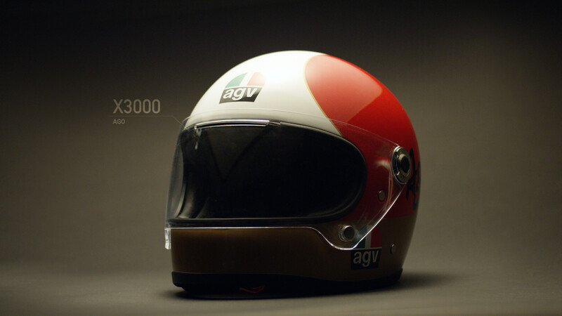 L&#039;AGV X-3000 nella colorazione replica Agostini