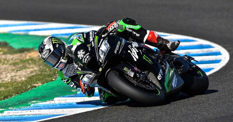 Test SBK: giro record di Rea a Jerez