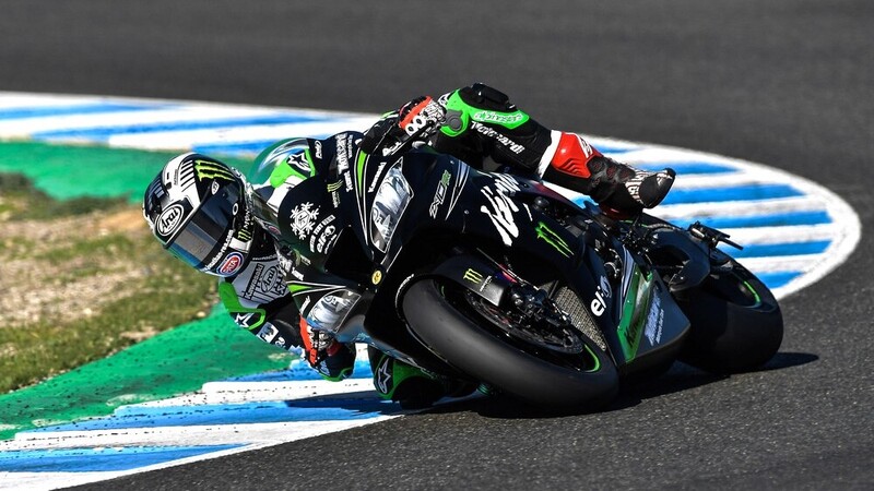 Test SBK: giro record di Rea a Jerez