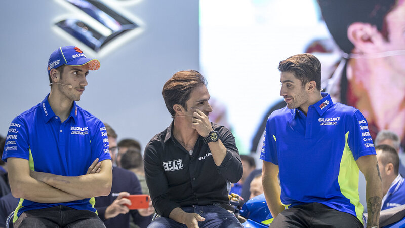 Suzuki Speed-date: Elias, Rins e Iannone