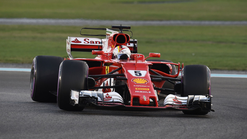 F1, Vettel al top nei test di Abu Dhabi. Settimo Kubica