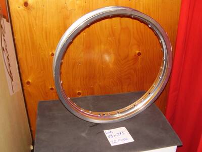 cerchio post 19x 215 Did DID 19 x 215 32 fori argento