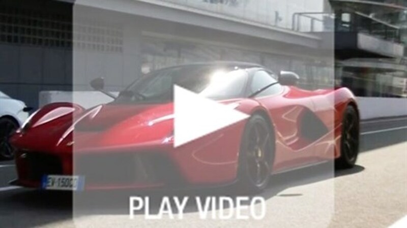 LaFerrari: tre esemplari in azione a Monza