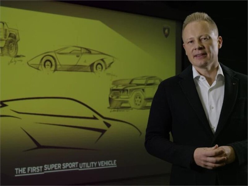 Lamborghini Urus: il design [video]