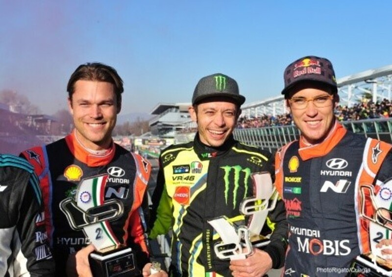 Il re del rally-show italiano tra le due star del Mondiale Rally ospiti quest'anno a Monza