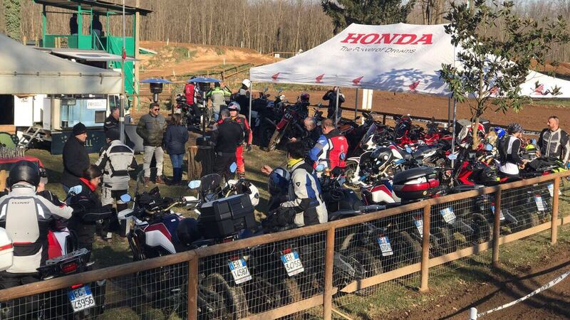 Test ride &ldquo;Winter on track&rdquo; con Africa Twin e X-ADV, domenica 3 a Legnano