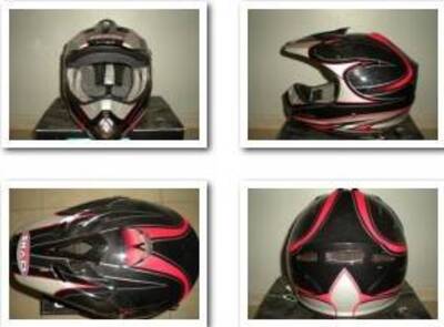Casco Cross Red Shad