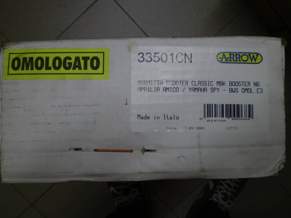 Marmitta scooter Arrow