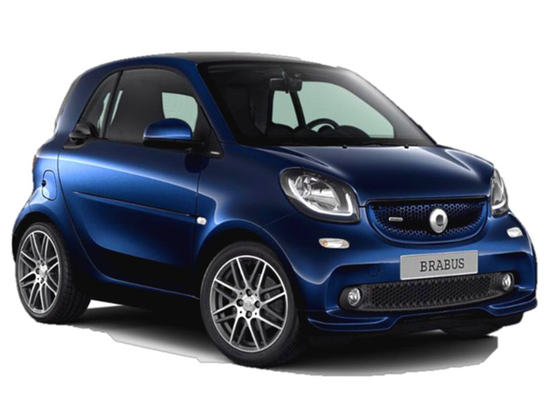 smart Fortwo BRABUS 0.9 Turbo twinamic parisblue Xclusive