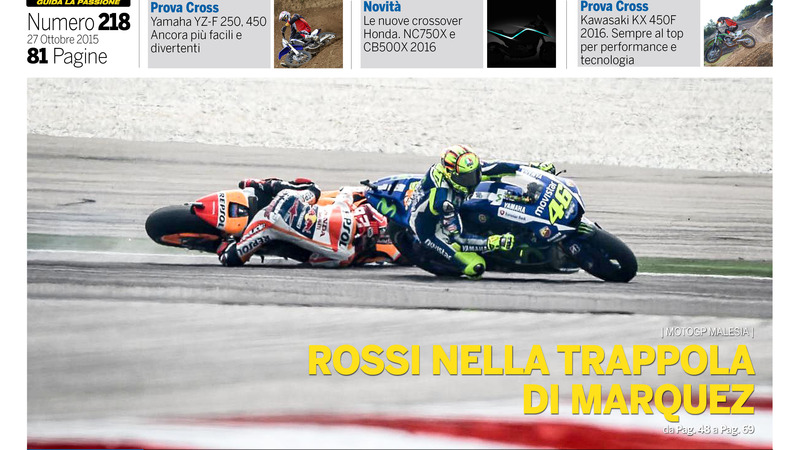 Magazine n&deg;218, scarica e leggi il meglio di Moto.it 