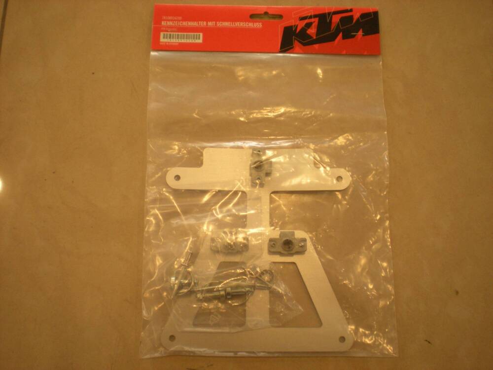 Porta-targa con aggancio rapido - 78108916200 Ktm (2)