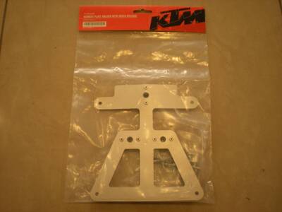 Porta-targa con aggancio rapido - 78108916200 Ktm