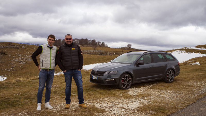 Skoda Octavia Wagon RS: a lezione da Scandola [Video]