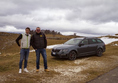 Skoda Octavia Wagon RS: a lezione da Scandola [Video]