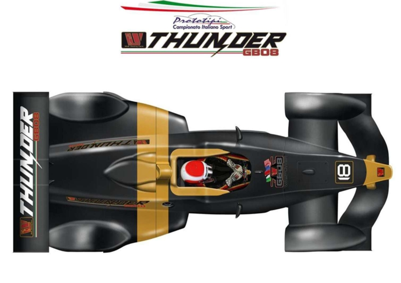 Wolf GB08 Thunder: la nuova sportscar del Campionato Italiano Sport Prototipi 