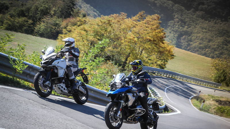 BMW R1200GS Rallye vs Ducati Multistrada 1200 Enduro Pro