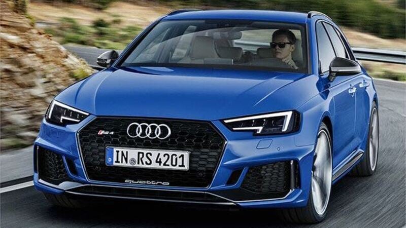 Audi RS4 Avant 2018. 450 CV per pap&agrave; super veloci [Video]