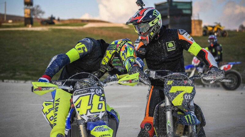 Morbidelli e Pasini vincono la 100 km dei Campioni al Ranch di Rossi