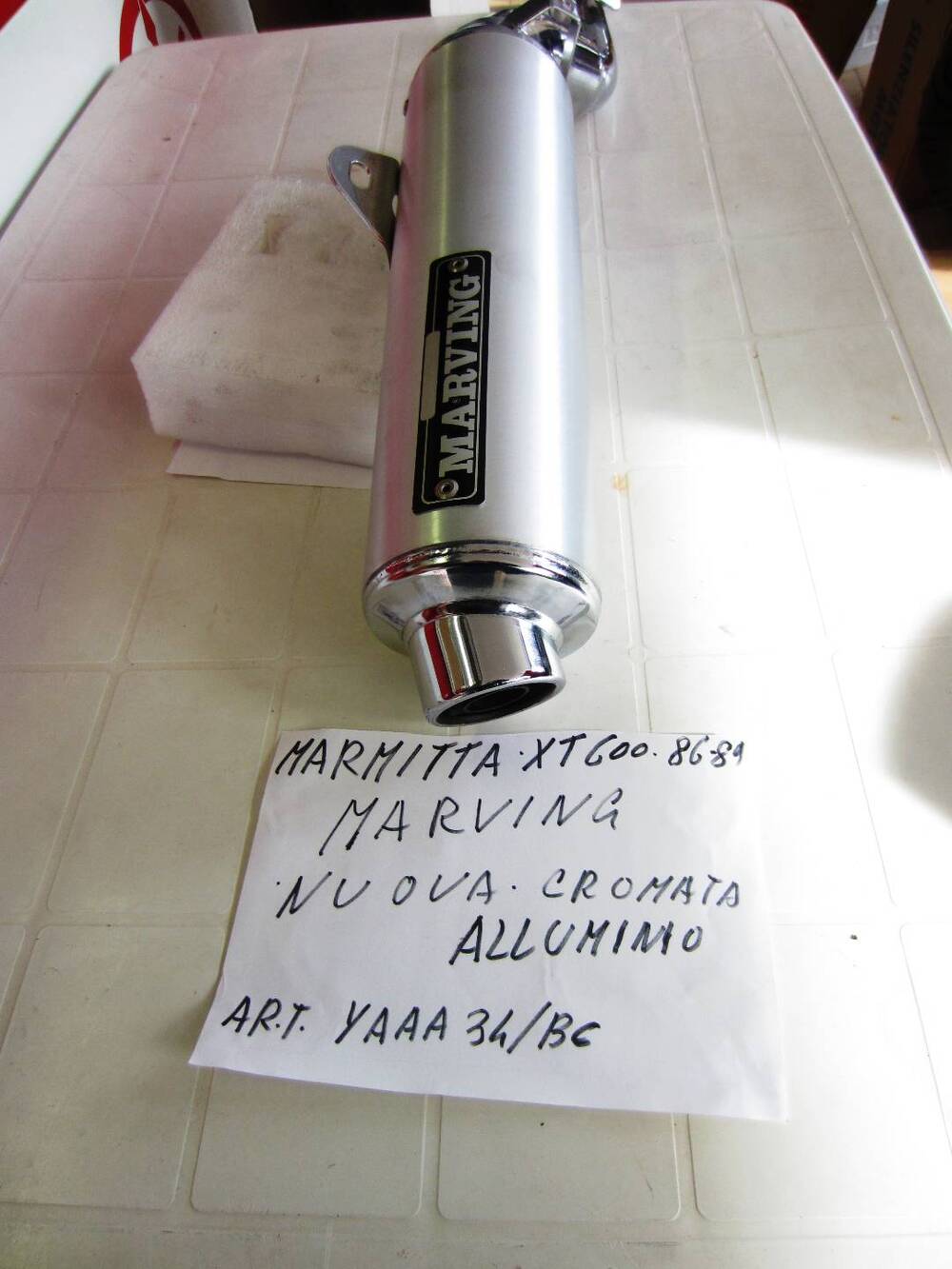 MARMITTA MARVING PER YAMAHA XT 600 1986/1989 (2)